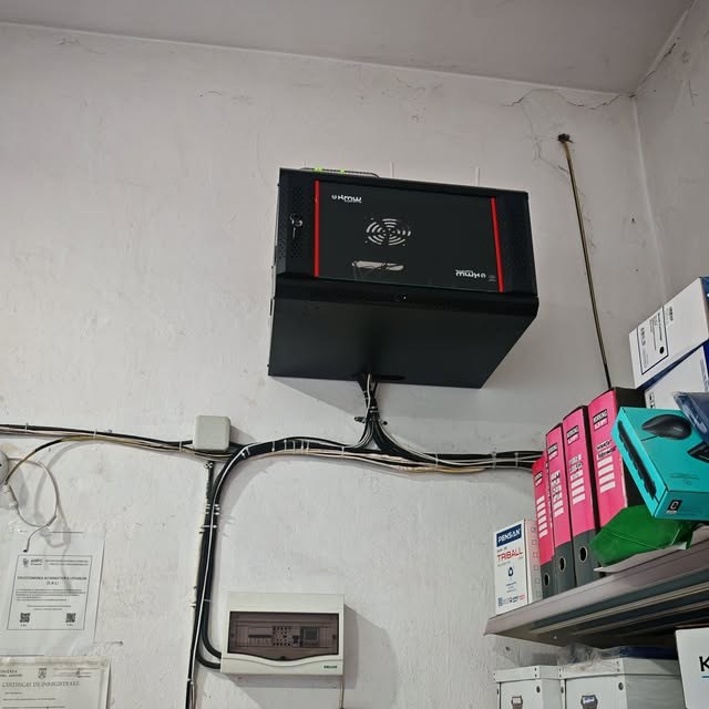 Rack de supraveghere montat pe perete